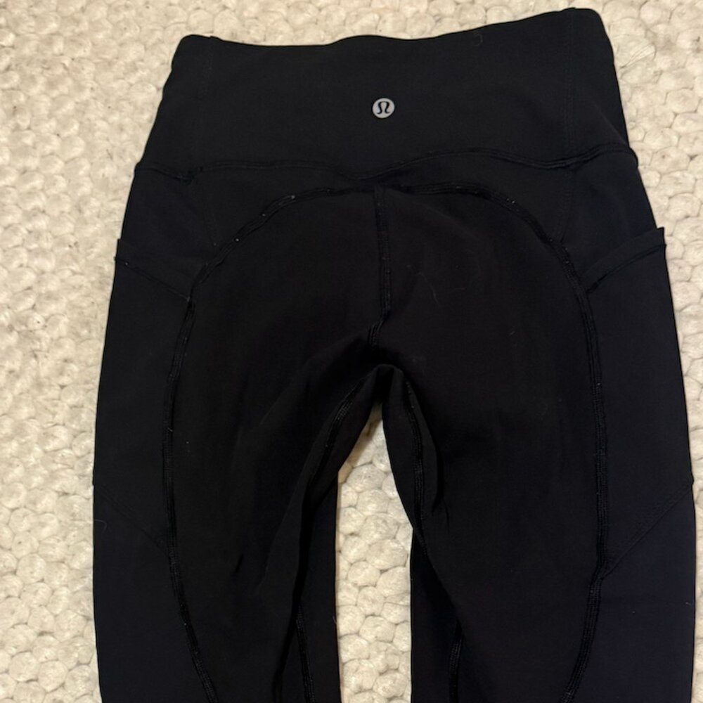 Lululemon Fast and Free High-Rise Tight 25" - Black
